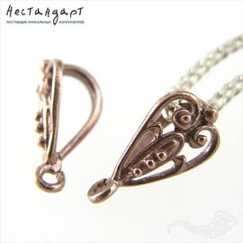 Бейл Summer Motif Patina Copper 16х9 мм