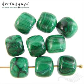 Малахит натуральный Roll 10х12 мм