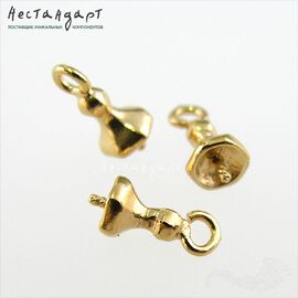 Концевик со штифтом Paris Gold Plated 11 мм