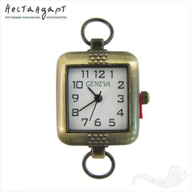 Основа для изготовления часов Geneva AG-6 White Bronze 24x21 мм