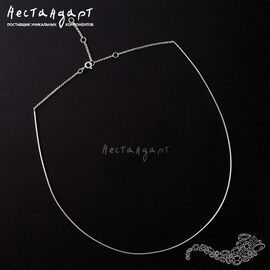 Цепочка Choker Snake Sterling Silver с удлиняющей цепочкой 46 см