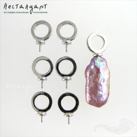 Бейл-подвеска Especial Sterling Silver Rhodium Plated 13 мм