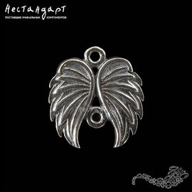 Коннектор Wingy Sterling Silver 16,5 мм