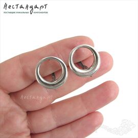 Швензы Full Moon Silver Plated 18,5 мм (пара)