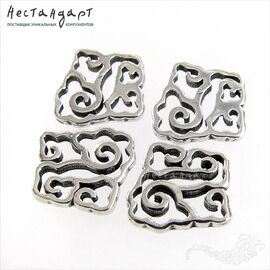 Подвеска-коннектор Chinese Nuage Sterling Silver 11 мм