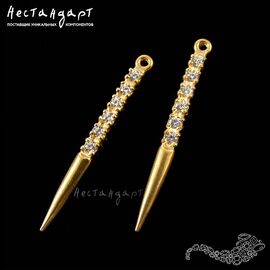 Подвеска Kandinsky Vermeil Sterling Silver 29 мм