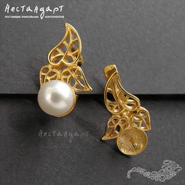 Швензы Grappolo Vermeil Sterling Silver 17x10 мм (пара)