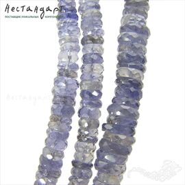 Иолит натуральный Blend Roll 6-8 мм (уп.6 шт.)