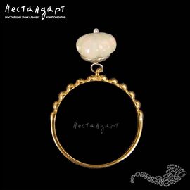 Основа для кольца Perla Tondo Vermeil Sterling Silver (17)