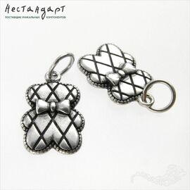 Подвеска с кольцом Teddy Sterling Silver 16 мм