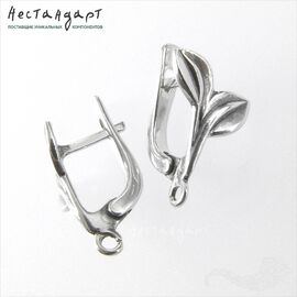 Швензы Pousse Sterling Silver 15 мм (пара)