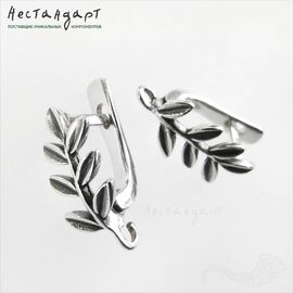 Швензы Brin Sterling Silver 15 мм (пара)