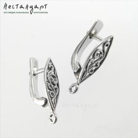 Швензы Ramage Sterling Silver 16x5 мм (пара)
