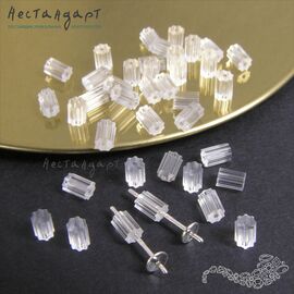 Стопперы-заглушки для пусет Pinion (2,5x3,7 мм) (40 шт.)