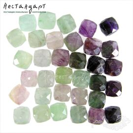 Флюорит натуральный Cube с огранкой 8,5 мм
