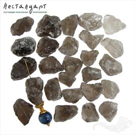 Кварц дымчатый натуральный необработанный Free Form 14-21 мм