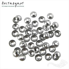 Чашечки для бусин Simple Steel (25 шт.), Размер: 4 мм