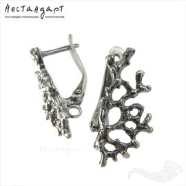 Швензы Frivolite Silver Plated 22х10 мм (пара)