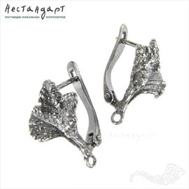 Швензы Cloudberry Silver Plated 19х15 мм (пара)