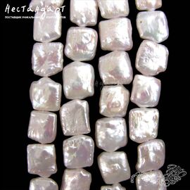 Жемчуг натуральный White Square 12-14 мм