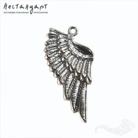 Подвеска Wing Right Sterling Silver 24х13 мм
