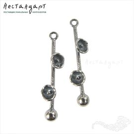Подвеска Molla Silver Plated 34 мм