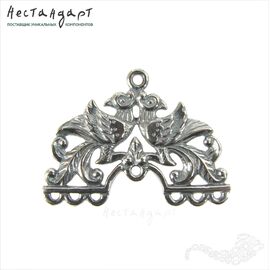 Коннектор Fidelity Silver Plated 32х23 мм