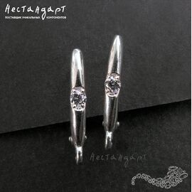 Швензы Perfection Sterling Silver 18x2,5 мм (пара)