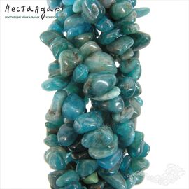 Апатит натуральный Free Form 5-12 мм (нить 20 см)
