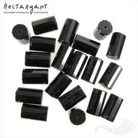 Турмалин натуральный Шерл Cylinder 16х10 мм