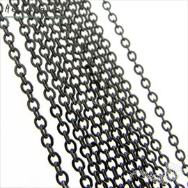 Цепочка якорная Middle Black Chain 2х2,6 мм
