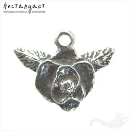 Подвеска Orchid Silver Plated 14х11 мм