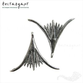 Авторский коннектор Papyrus Silver Plated 34х27 мм