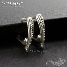 Швензы Casual Style Sterling Silver 16х3 мм (пара)