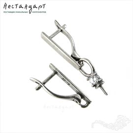 Швензы Metamorphosis Sterling Silver 17х3 мм (пара)