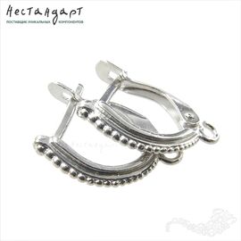 Швензы Original Rhodium Plated 18х4 мм (пара)