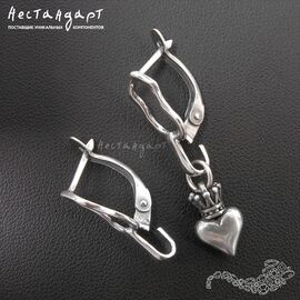 Швензы Morello Silver Plated 21х8 мм (пара)