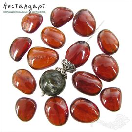 Гранат натуральный Precious Hessonite Pellet 12-16 мм