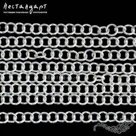Цепочка якорная Boucle Sterling Silver 4,5 мм (уп. 10 см)