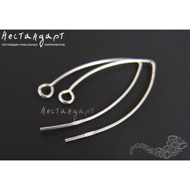Швензы Amande Sterling Silver 32 мм (пара)