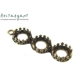 Сеттинг-подвеска JBB Antique Bronze 8 мм