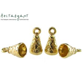 Концевик Cone Gold Plated 12х7 мм