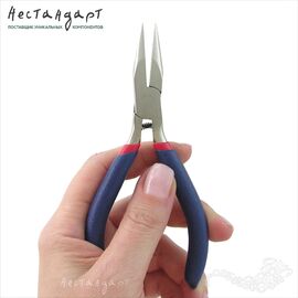 Узкогубцы прямые гладкие с возвратной пружиной 130 мм