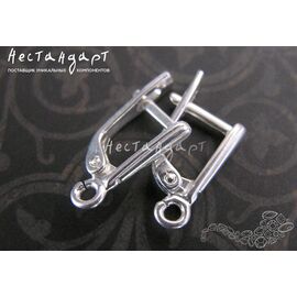 Швензы Exclamation Sterling Silver 16х3 мм (пара)