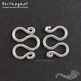 Коннектор Snake Sterling Silver 11х9 мм