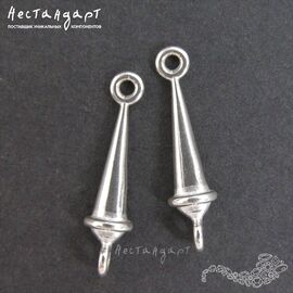 Коннектор Knightly Sterling Silver 20х5 мм
