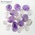 Аметист натуральный Nuggets Oval 11х8 мм (нить 16 см)