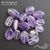 Аметист натуральный Nuggets Oval 11х8 мм (нить 16 см), изображение 2