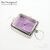 Основа для изготовления часов Geneva C-15 Purple Satin Silver 33x29 мм