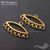Коннектор-разделитель на 7 нитей Seesaw Vermeil Sterling Silver 25х14 мм